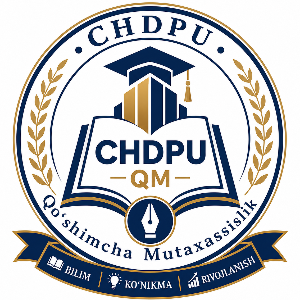 CHDPU Qo'shimcha Mutaxassislik Logotip